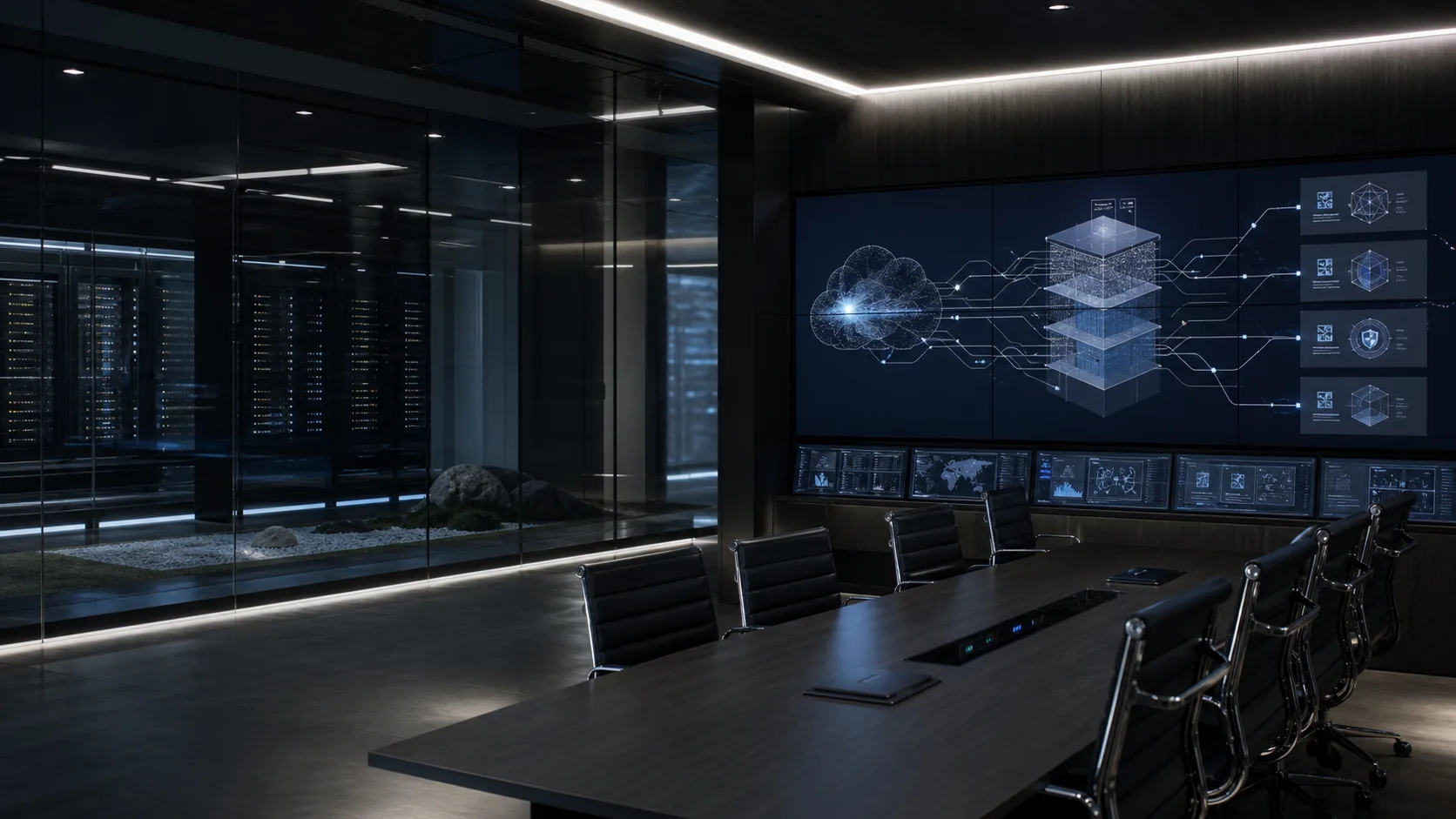 Secure enterprise AI operating system environment